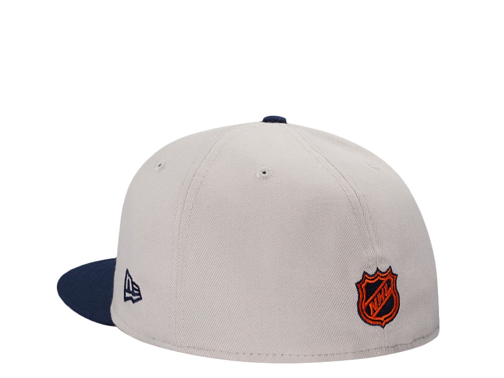 New Era New York Islanders Fisherman Stone Two Tone Edition 59Fifty Fitted Cap
