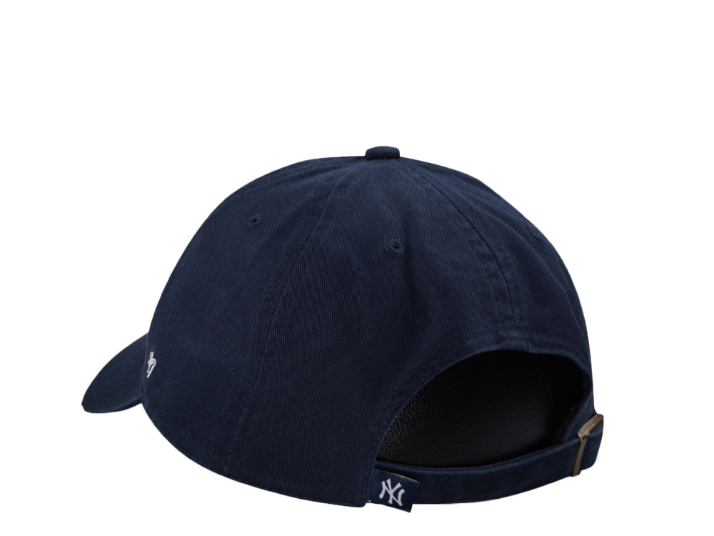 47Brand New York Yankees Navy Clean Up Edition Strapback Cap