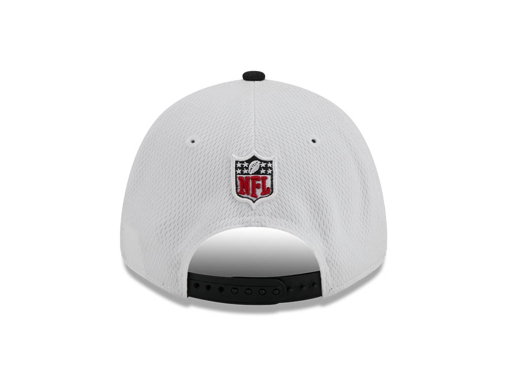 New Era Atlanta Falcons NFL Sideline 2023 Black White  9Forty Snapback Cap