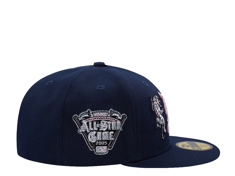 New Era Detroit Tigers All Star Game 2005 Ocean Blue Prime Edition 59Fifty Fitted Cap