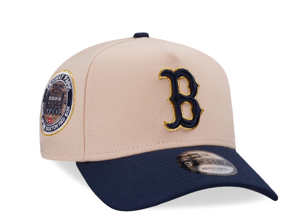 New Era Boston Red Sox Fenway Park Two Tone Edition 9Forty A Frame Snapback Cap