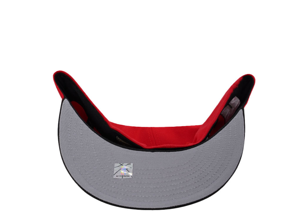New Era Chicago Bulls NBA On NBC Red Two Tone Edition 59Fifty Fitted Cap