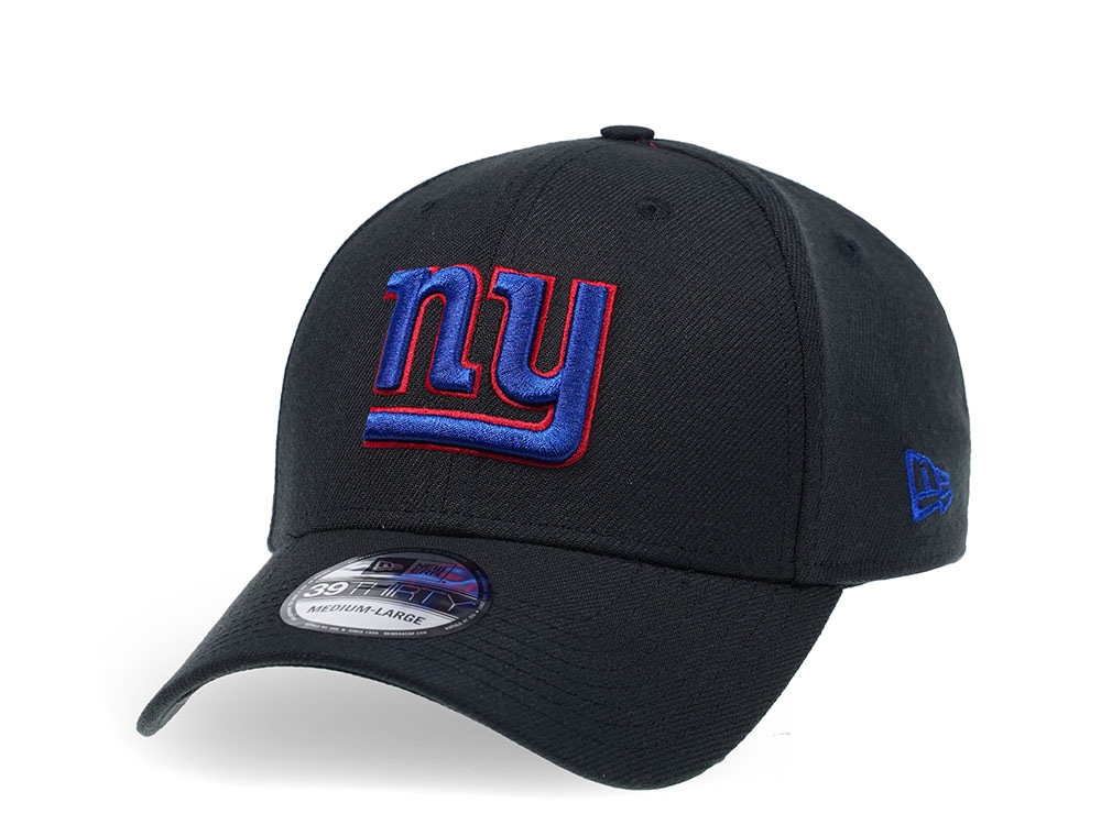 New Era New York Giants Curved Black Edition 39Thirty Stretch Cap