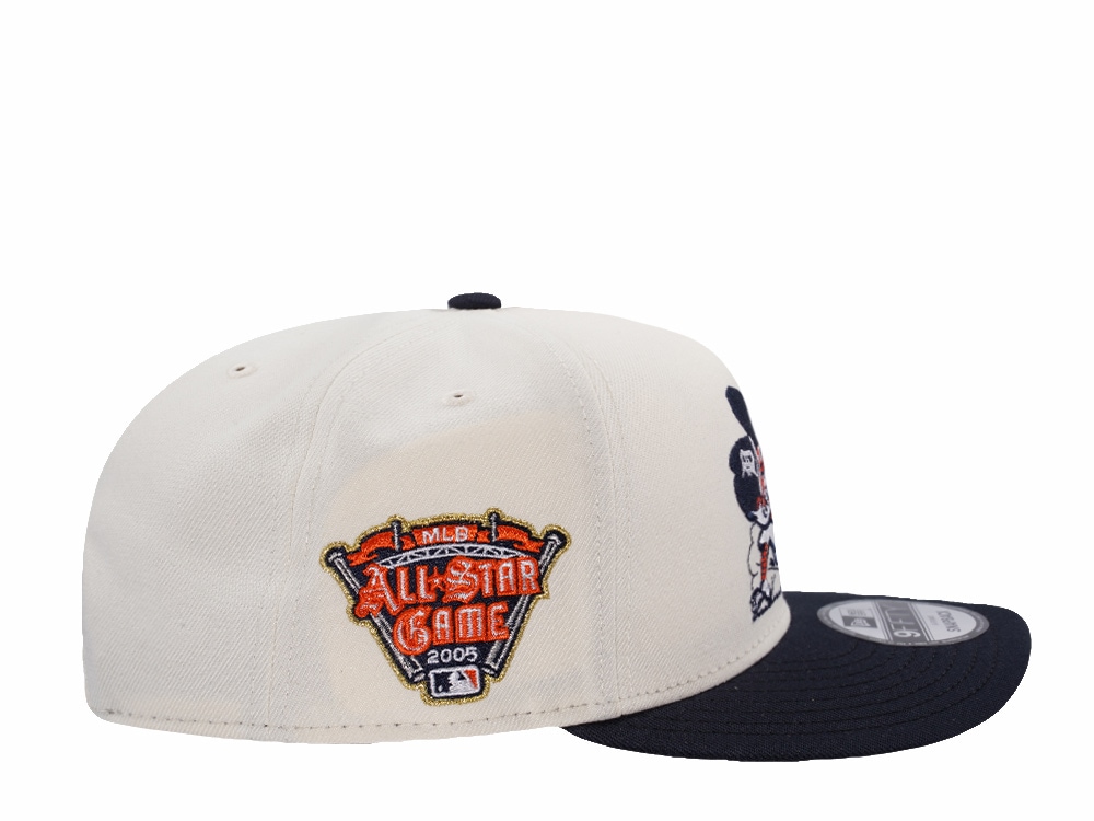 New Era Detroit Tigers All Star Game 2005 Chrome Two Tone Edition 9Fifty A Frame Snapback Cap