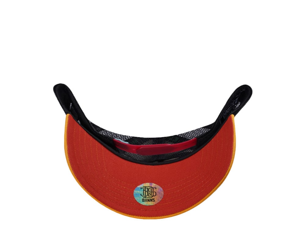 Djinns Machu Piccu Board Service Sand Black Trucker Snapback Cap