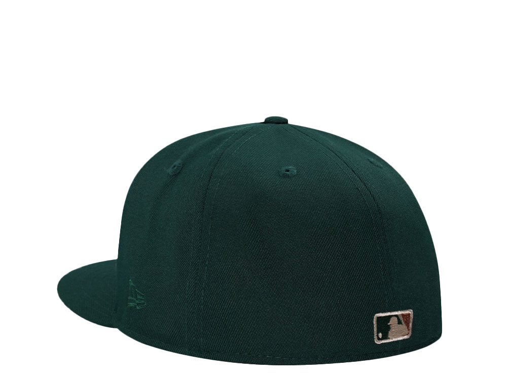 New Era Oakland Athletics Rickey Henderson Field Dark Green Copper 59Fifty Fitted Cap