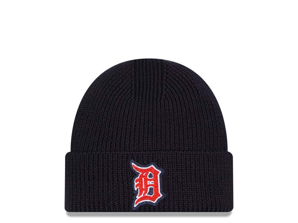 New Era Detroit Tigers Skull Knit Navy Mütze