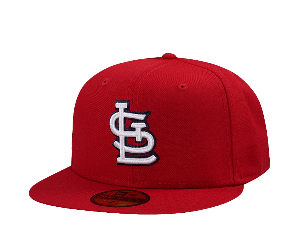 New Era St. Louis Cardinals Wool Authentic On-Field Scarlet Prime Edition 59Fifty Fitted Cap