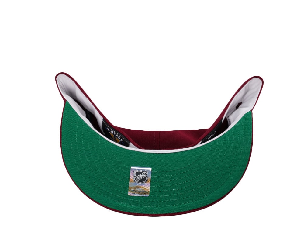 New Era Hartford Whalers 10th Anniversary Smooth Red Throwback Edition 59Fifty Fitted Cap