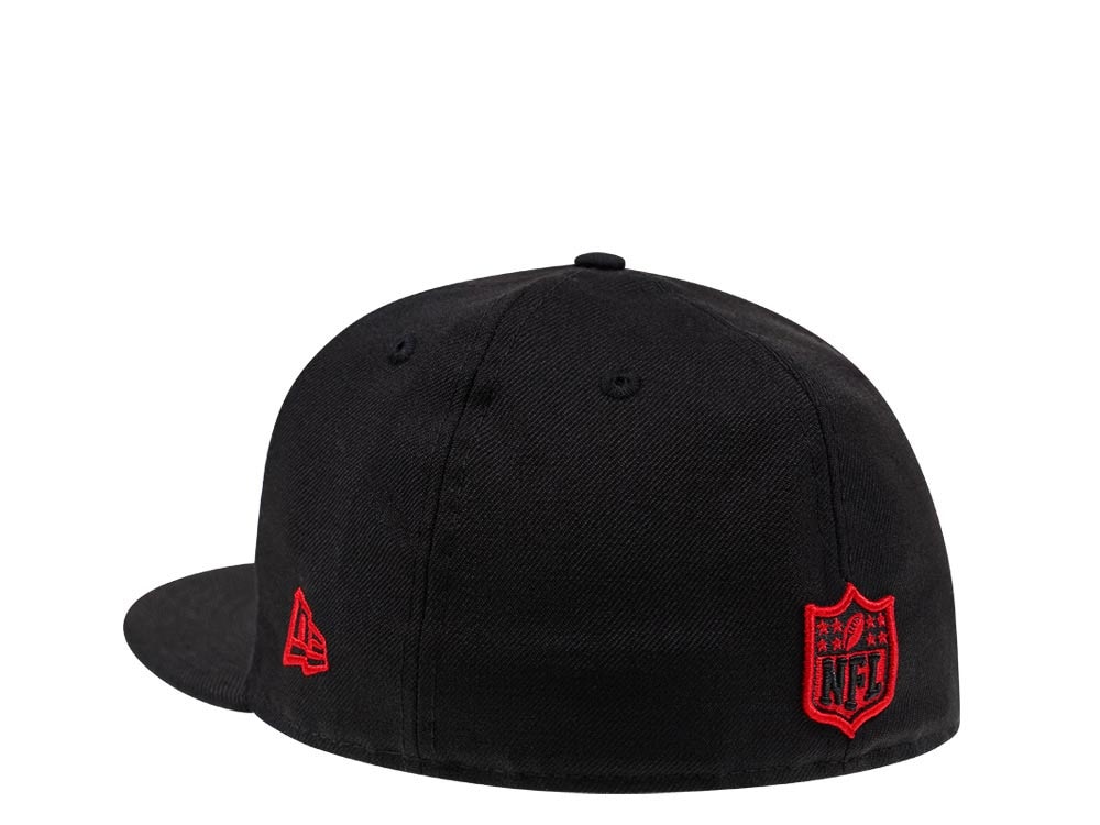 New Era San Francisco 49ers all about black Edition 59Fifty Fitted Cap