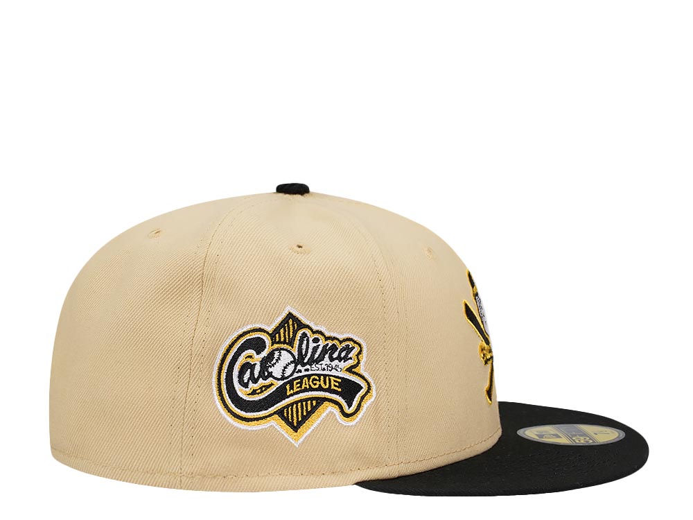 New Era Salem Buccaneers Vegas Gold Two Tone Throwback Edition 59Fifty Fitted Cap