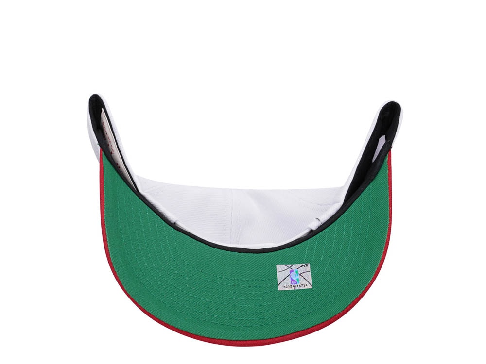 Mitchell & Ness Seattle Supersonics Team Two Tone 2.0 Pro White Snapback Cap