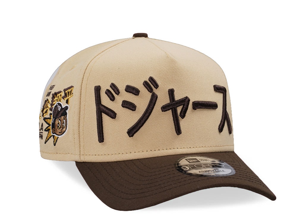 New Era Los Angeles Dodgers Ohtani Vegas Gold Two Tone Edition 9Forty A Frame Snapback Cap