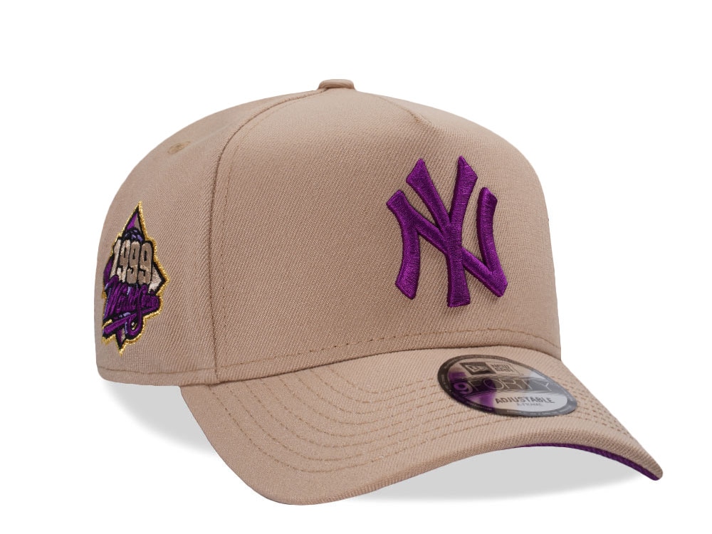 New Era New York Yankees World Series 1999 Camel Edition 9Forty A Frame Snapback Cap