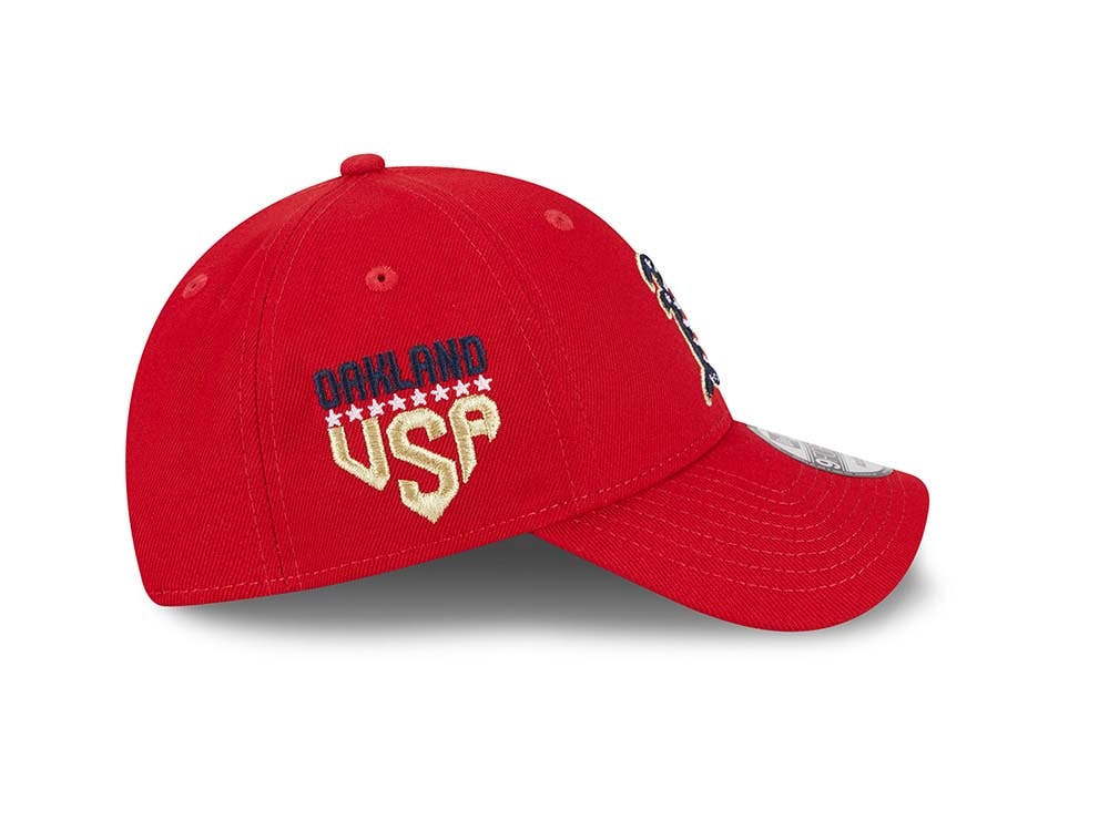 New Era Oakland Athletics 4th of July 23 9Forty Stretch Snapback Cap