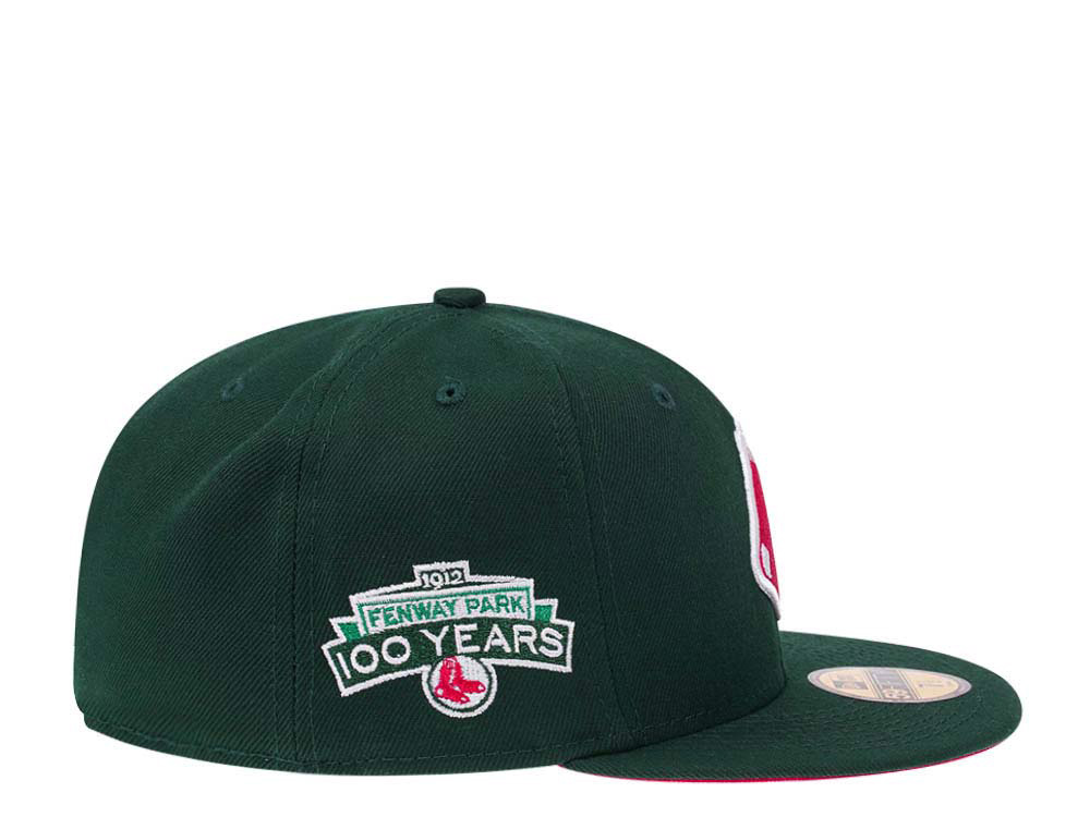 New Era Boston Red Sox 100 Years Fenway Park Green Prime Edition 59Fifty Fitted Cap
