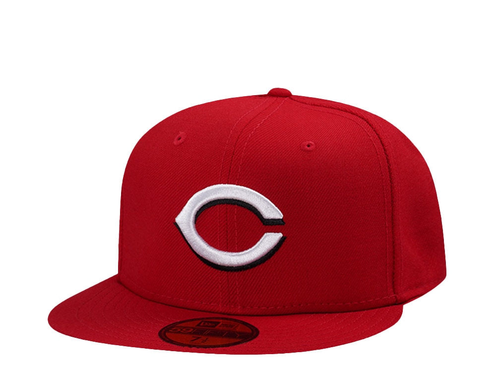 New Era Cincinnati Reds Wool Authentic On-Field Red Prime Edition 59Fifty Fitted Cap