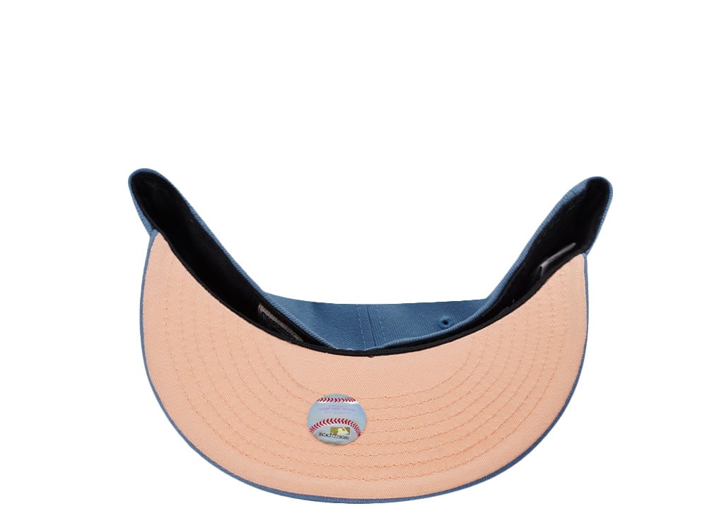 New Era Seattle Mariners 30th Anniversary Indigo Peach Edition 59Fifty Fitted Cap
