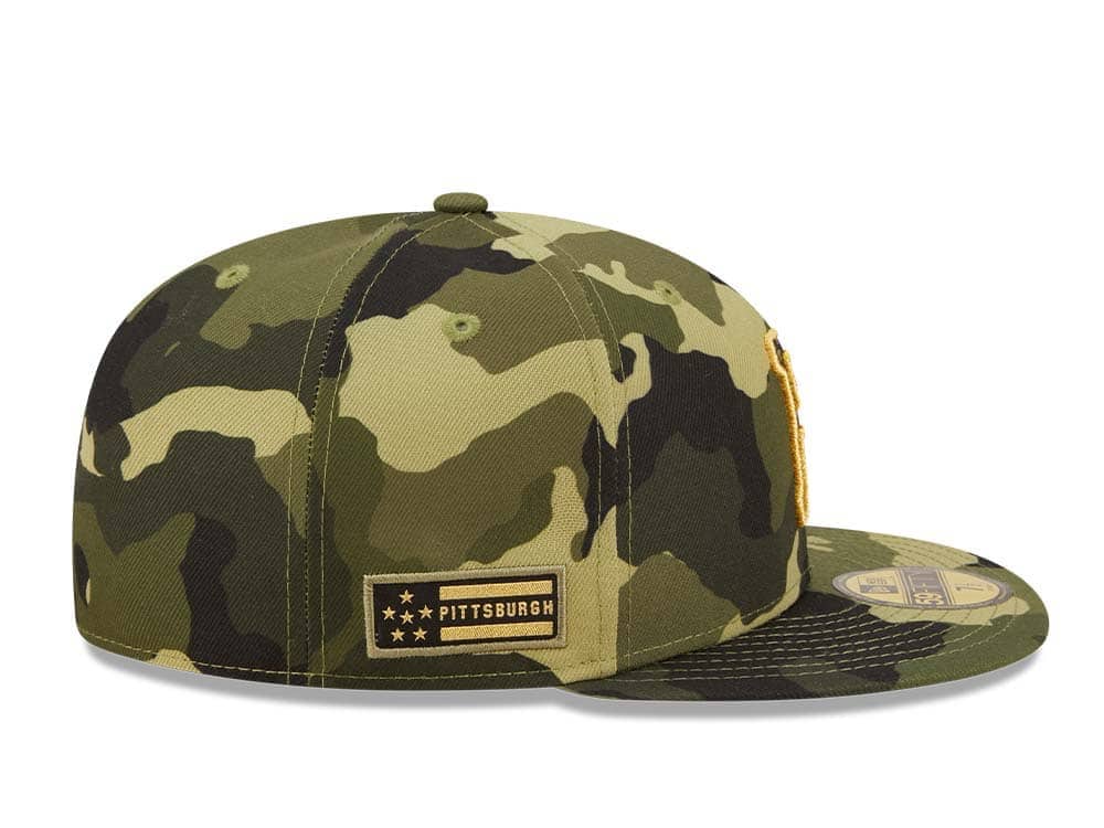 New Era Pittsburgh Pirates Armed Forces Day 2022 59Fifty Fitted Cap