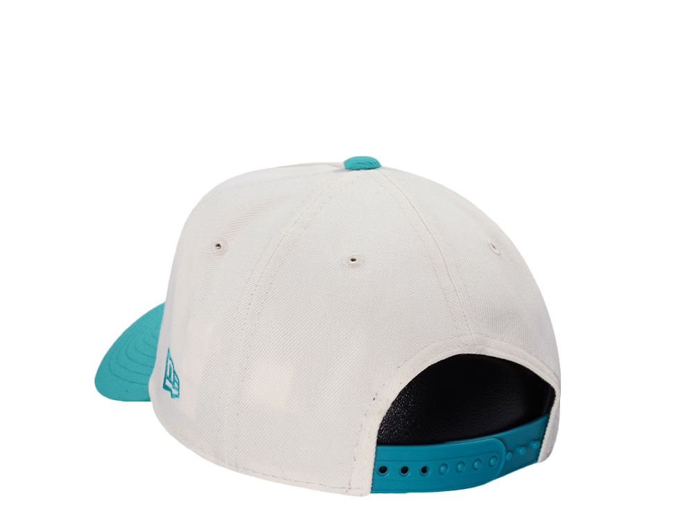 New Era Florida Marlins World Series 2003 Chrome Two Tone Edition 9Forty A Frame Snapback Cap