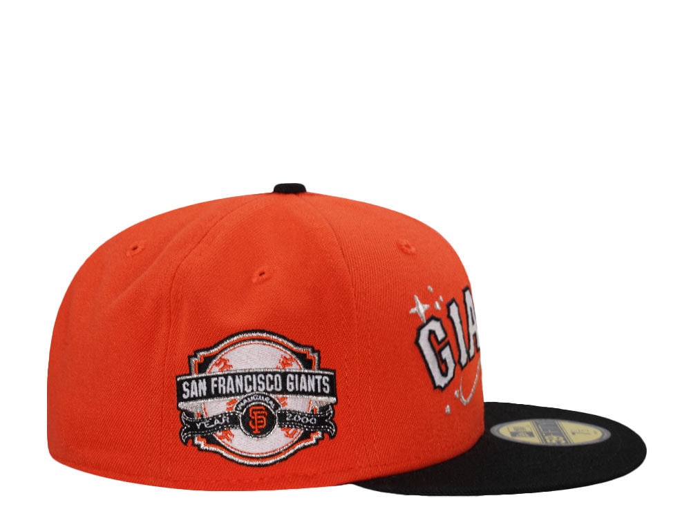 New Era San Francisco Giants Inaugural Season 2000 Orange Two Tone Edition 59Fifty Fitted Cap