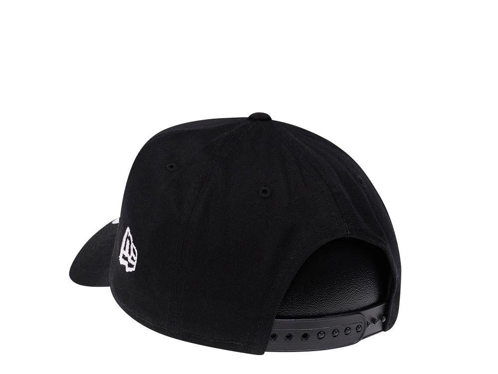 New Era Houston Astros Black 9Forty A Frame Snapback Cap