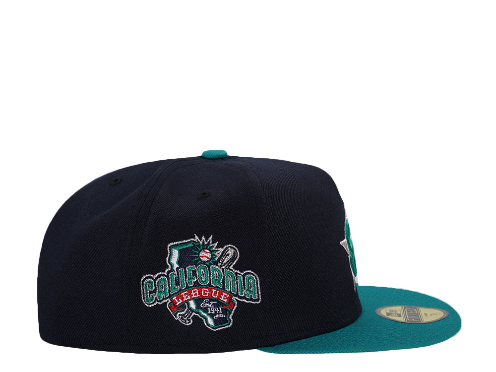 New Era Seattle Mariners California League Navy Two Tone Edition A Frame 59Fifty Fitted Cap
