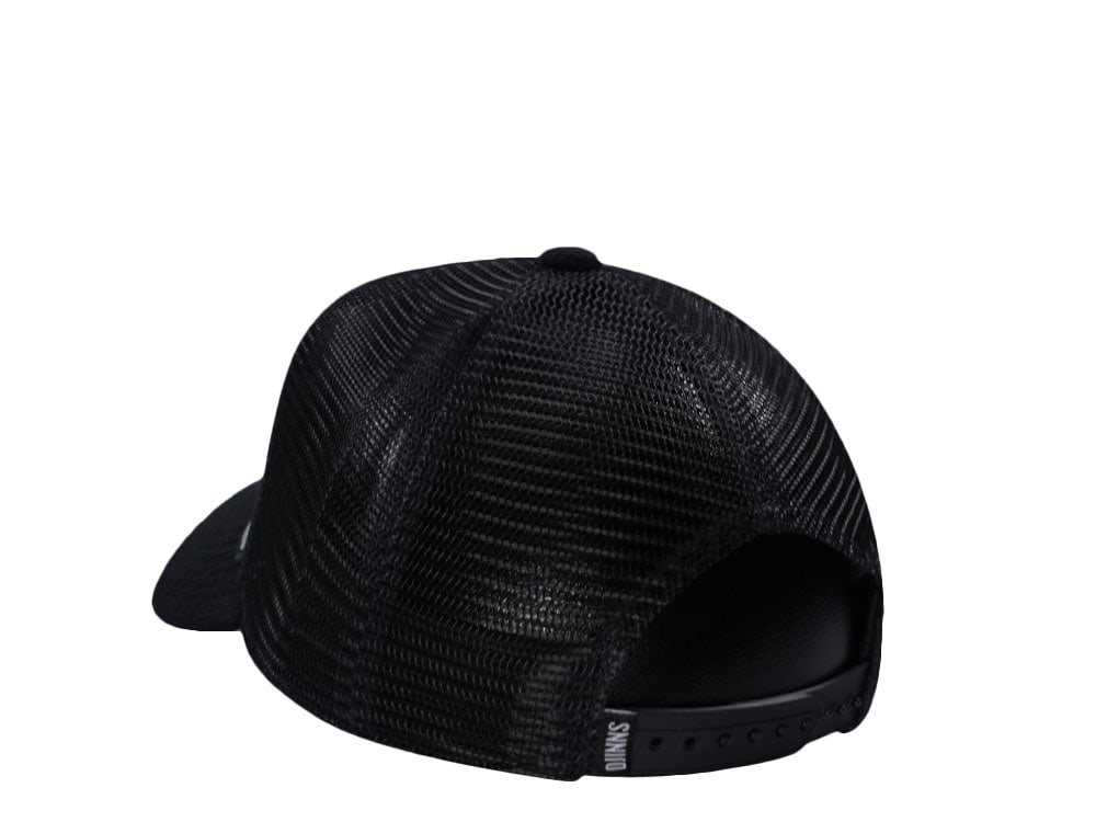 Djinns Do Nothing Club Wafflemelange Black Trucker Snapback Cap