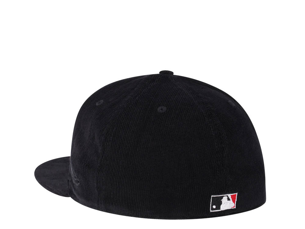 New Era Arizona Diamondbacks Black Inaugural Season 1998 Corduroy Prime Edition 59Fifty Fitted Cap