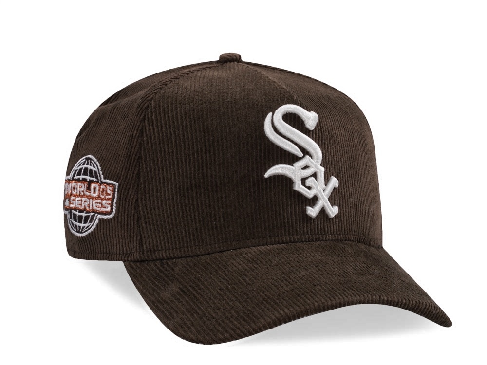 New Era Chicago White Sox World Series 2005 Walnut Corduroy Prime Edition 9Forty A Frame Snapback Cap