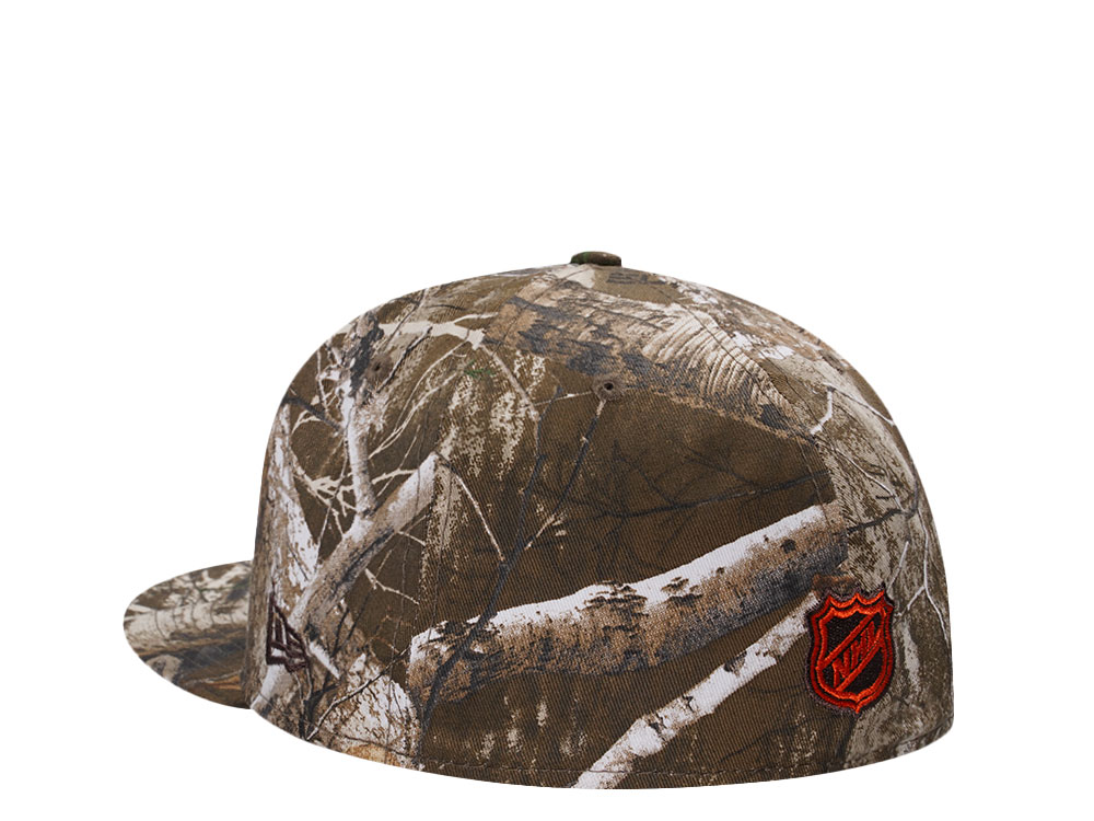 New Era Anaheim Ducks 10th Anniversary Real Tree Prime Edition 59Fifty Fitted Cap
