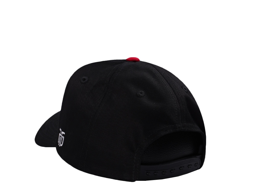 Parallel Union Japan Lucky Cat Red Sun Black Prime Edition Snapback Cap