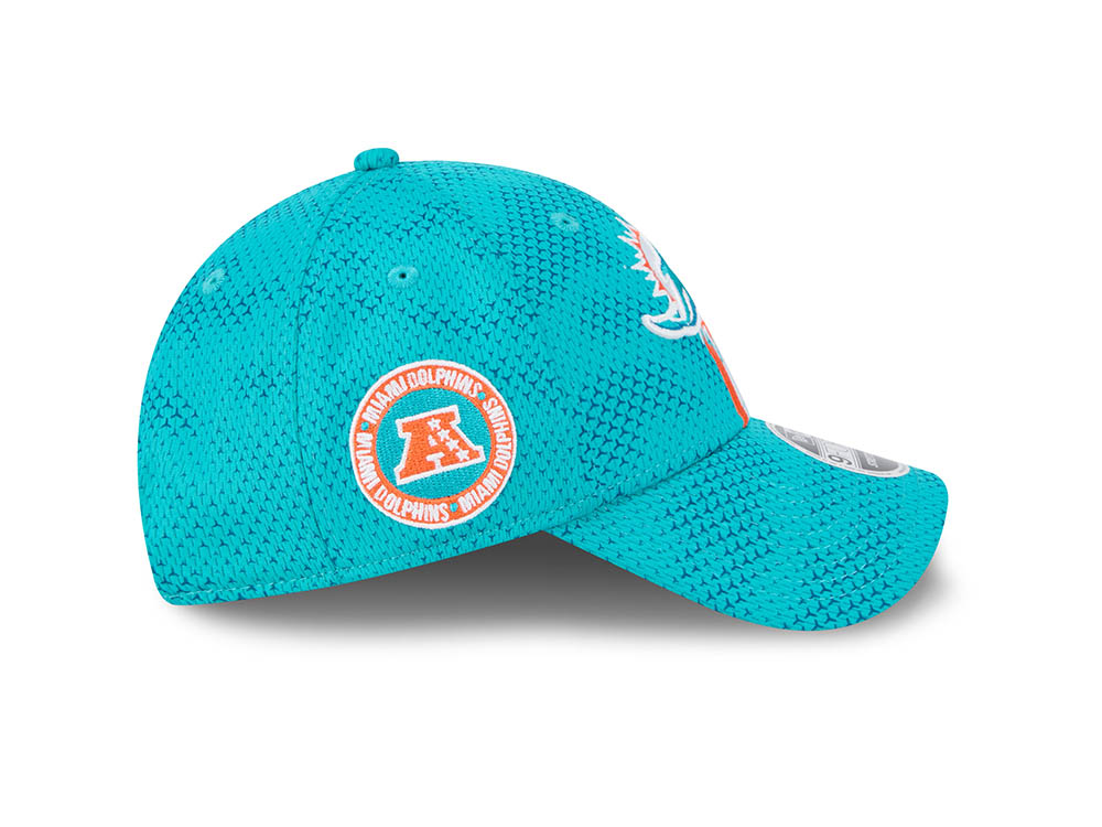New Era Miami Dolphins Sideline 2024 9Forty Stretch Snapback Cap