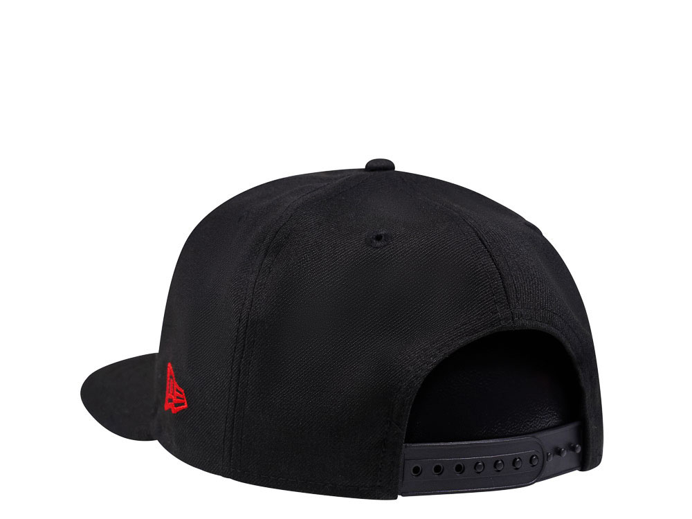 New Era Chicago Bulls Red Horn Edition 9Fifty Snapback Cap