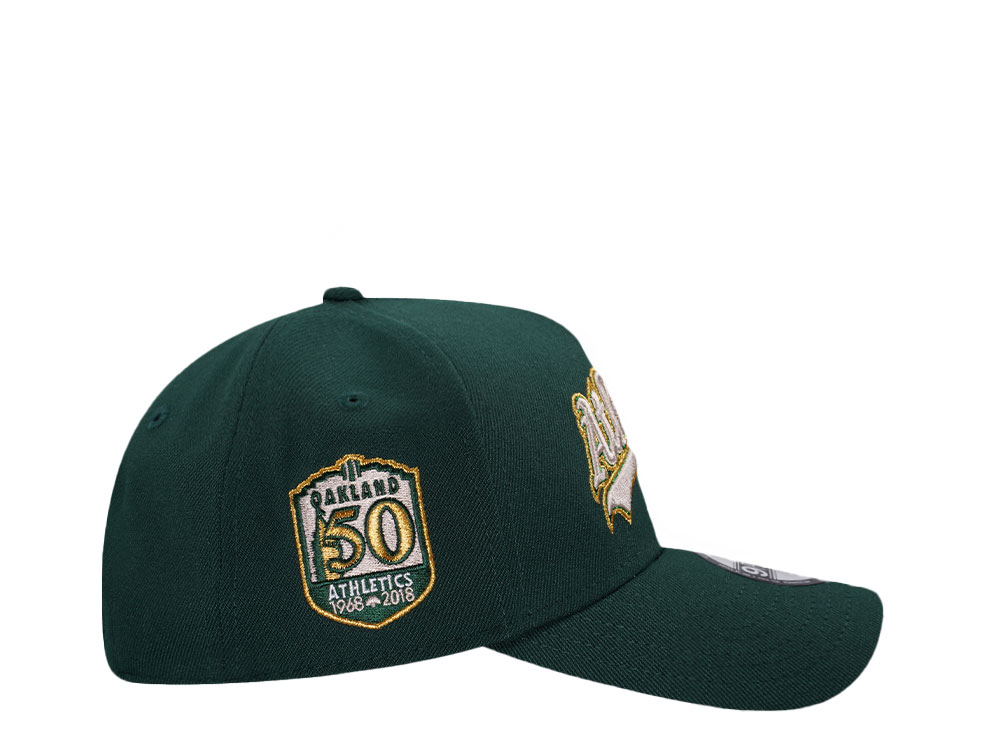 New Era Oakland Athletics 50th Anniversary Gold Edition 9Forty A Frame Snapback Cap