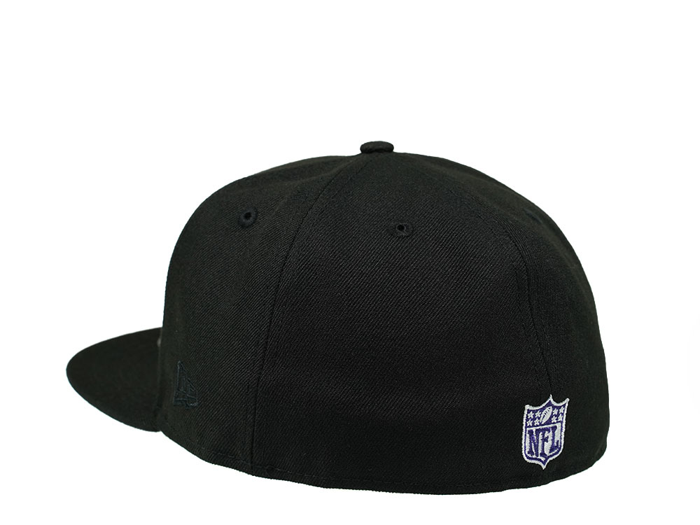 New Era Baltimore Ravens Skull Edition 59Fifty Fitted Cap