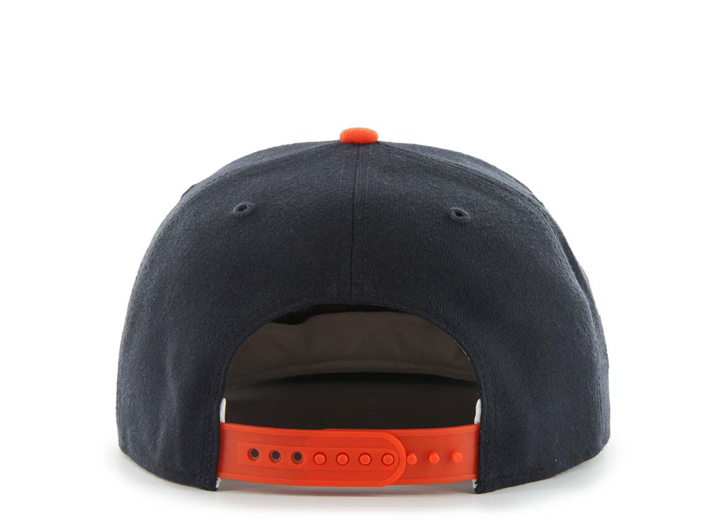 47Brand Detroit Tigers Sure Shot Captain Two Tone Navy Snapback Cap