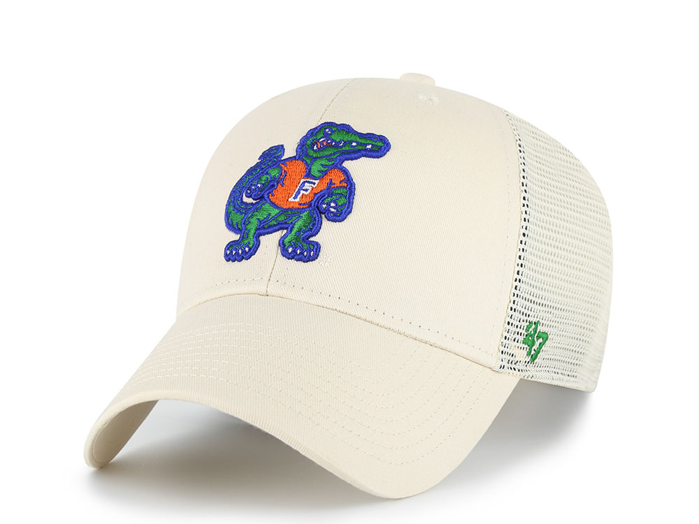 47 Brand Florida Gators Natural Branson MVP Trucker Snapback Cap