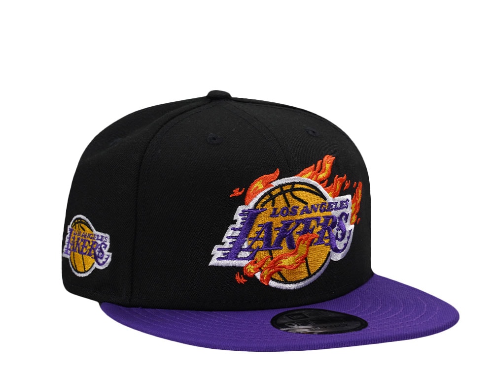 New Era Los Angeles Lakers Flames Prime Edition 9Fifty Snapback Cap