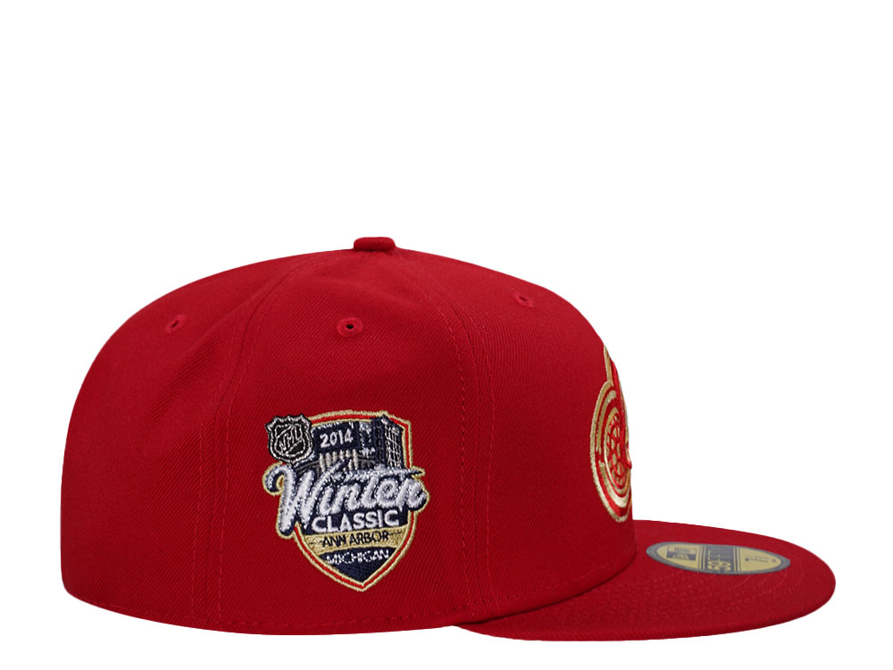 New Era Detroit Red Wings Winter Classic 2014 Throwback Prime Edition 59Fifty Fitted Cap