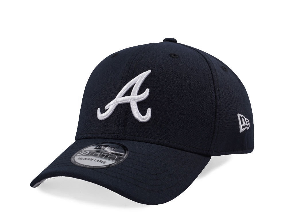 New Era Atlanta Braves Navy Edition 39Thirty Stretch Fit Cap