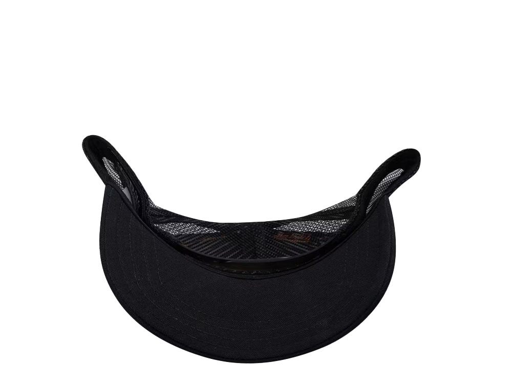 Von Dutch Square Patch Black Trucker Edition Snapback Cap
