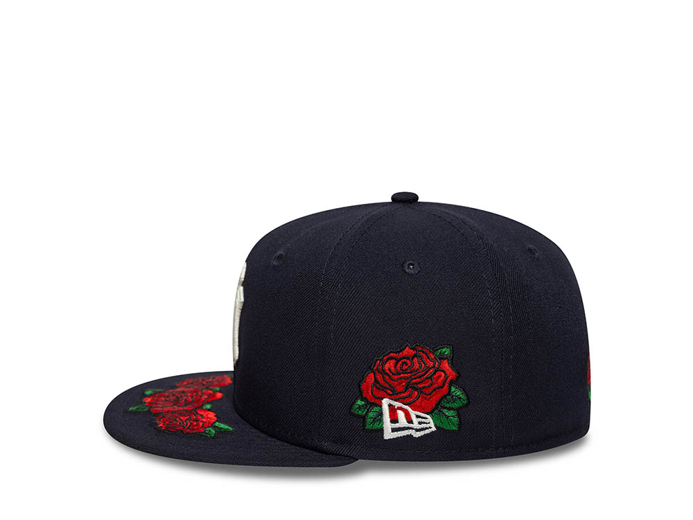 New Era New York Yankees Inaugural Season 2009 Floral Navy Prime Edition 59Fifty Fitted Cap