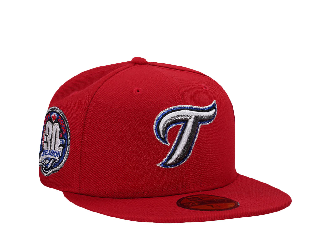 New Era Toronto Blue Jays 30th Season Red Prime Edition 59Fifty Fitted Cap