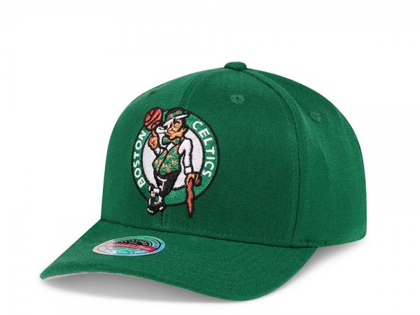 Mitchell & Ness Boston Celtics Team Ground Red Line Flex Snapback Cap