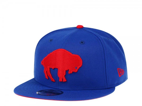 New Era Buffalo Bills Retro Blue and Red Edition 9Fifty Snapback Cap