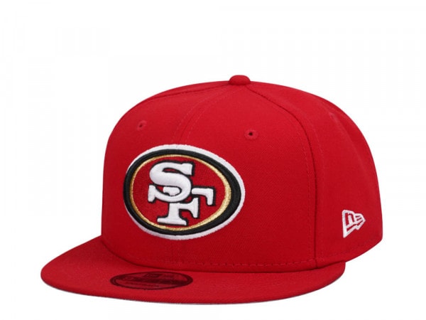 New Era San Francisco 49ers Red Classic Edition 9Fifty Snapback Cap