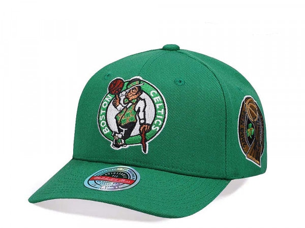 Mitchell & Ness Boston Celtics NBA Champions 2008 Classic Red Flex Snapback Cap