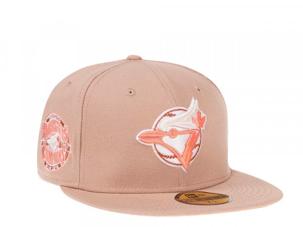 New Era Toronto Blue Jays World Series Back to Back Camel Peach Copper Edition 59Fifty Fitted Cap