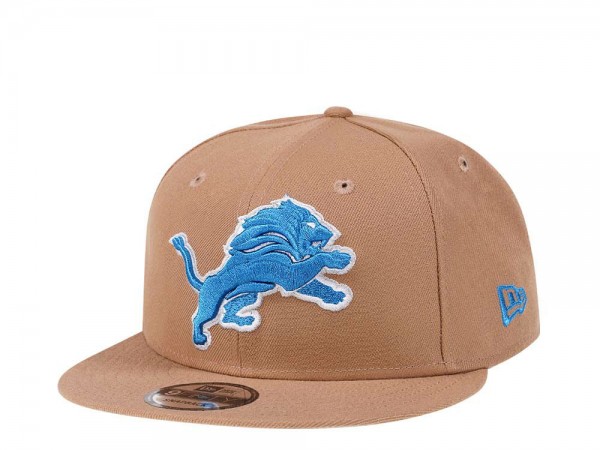 New Era Detroit Lions Khaki Edition 9Fifty Snapback Cap